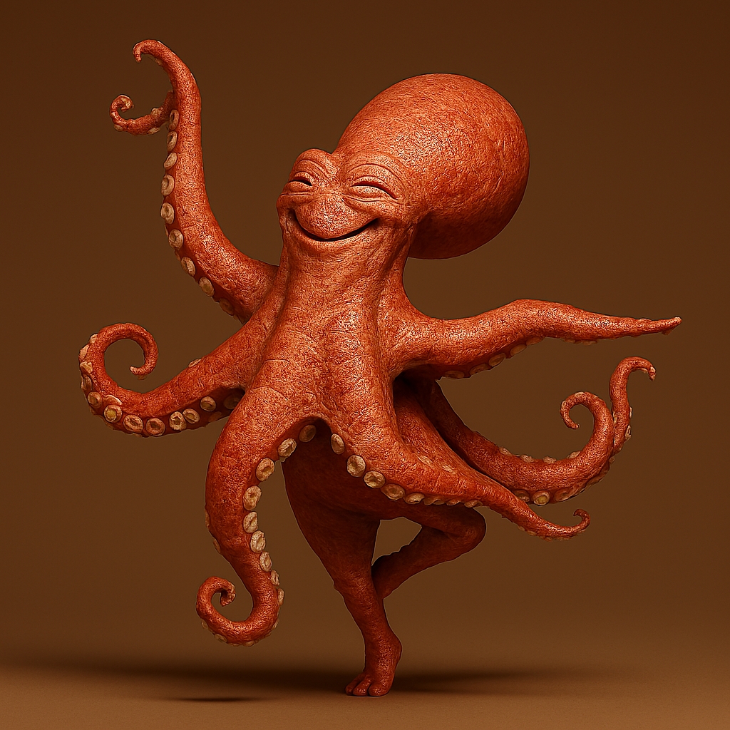 笑顔のタコ Lucky Chance